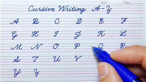 how to write a cursive i capital: how to make your handwriting flow like the gentlest river